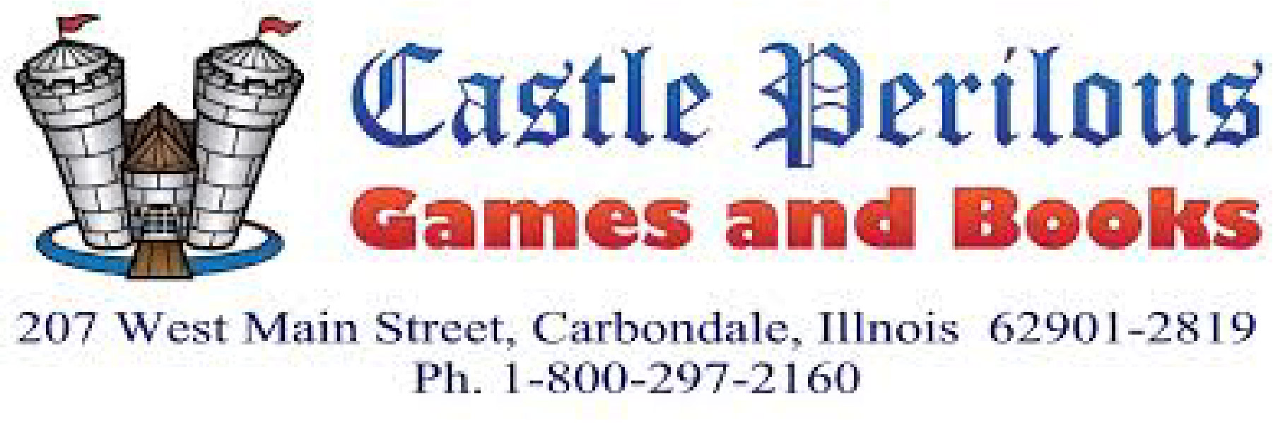 Castle Perilous Games and Books logo